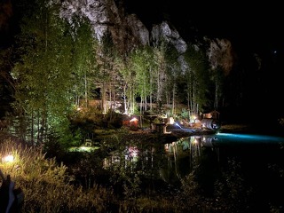 © Spa Nature nuit été - Evolution 2 Val Cenis