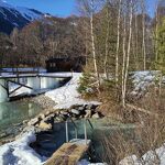 © Bain froid lac - Evolution 2 Val Cenis