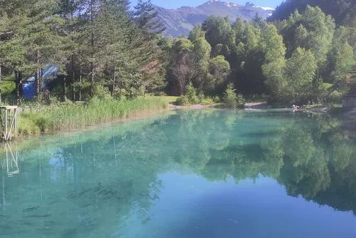 Sollières fishing lake