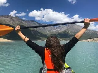 © Randonnée en kayak au lac du Mont Cenis - Evolution 2