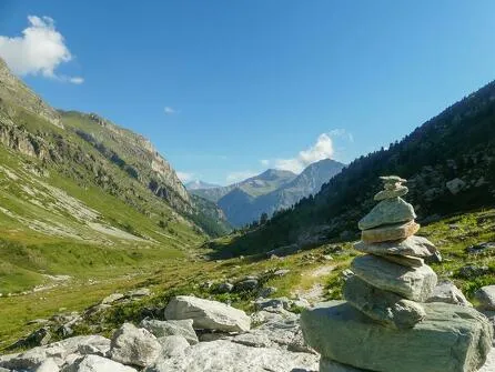 Tour pédestre de la roche d'Etache en 2 jours - Etape 2 - Du refuge d'Ambin au Planay