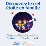 Soirée découverte du ciel étoilé