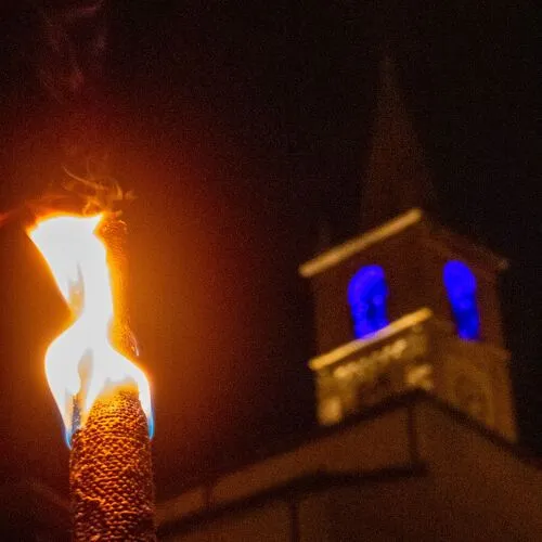Torchlight procession, concert and ball