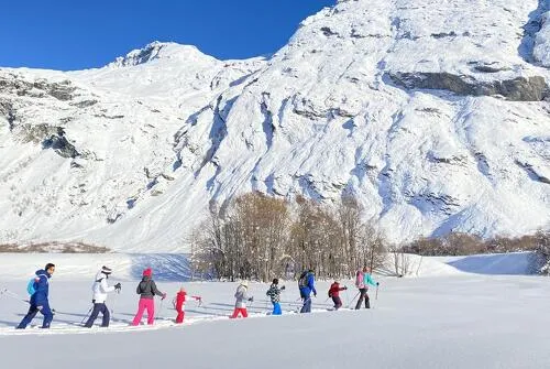 Sneeuwschoenwandelen in de voetsporen van de steenbok