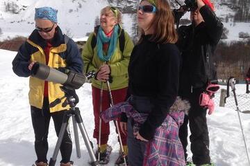 © Sortie raquettes sur les traces des bouquetins avec Karine Routin à Val Cenis - Karine Routin