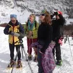Sneeuwschoenwandeling in de voetsporen van steenbokken met Karine Routin in Val Cenis - Karine Routin