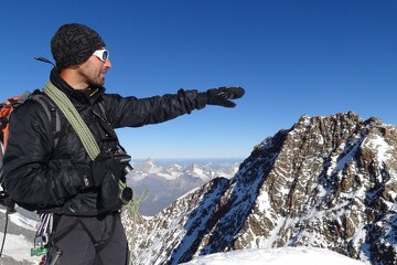 © Baptiste Damevin, guide de Haute Montagne à Val Cenis - Baptiste Damevin