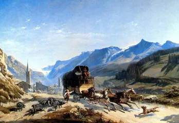 Lanslebourg through time" photo exhibition at Val Cenis- Fabien Gravier