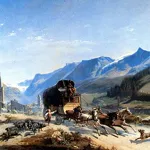 Lanslebourg through time" photo exhibition at Val Cenis- Fabien Gravier