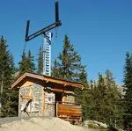 De Chappe telegrafeert van het Plan de l'Ours naar Saint-André - MO.D.Benard