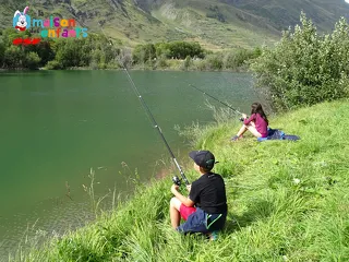 © Pêche avec la Maison des Enfants Val Cenis - Maison des Enfants Val Cenis