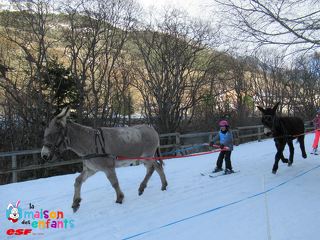© Ski-tracté-MDE - Maison des Enfants Val Cenis