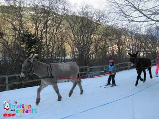 © Ski-tracté-MDE - Maison des Enfants Val Cenis