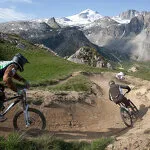 © tignes_vtt.jpg - Neige et soleil