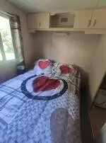 © Mobil-home 4 personnes avec terrasse au camping les Mélèzes à Termignon - N.Grand