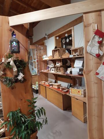 © Marché de Noël au Bois s'Amuse à Val Cenis-Bramans - Le Bois s'Amuse