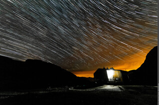 Soirée sous les étoiles au refuge de Plan du Lac