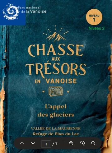 © Chasse au trésor "L'appel des glaciers"_Val-Cenis - PNV