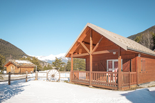 © Camping le Val d'Ambin Val Cenis Bramans_chalet - HMVT