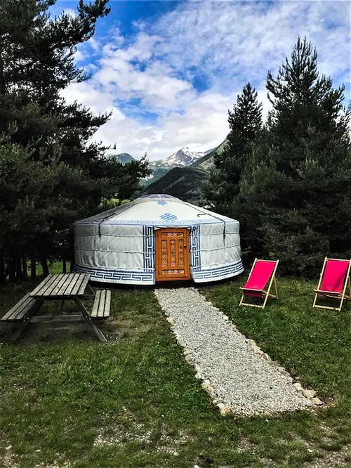 My Yurt in the mountains