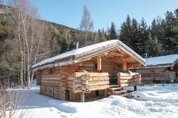 © val cenis sollières camping le chenantier ma cabane en montagne location individuelle - HMVT