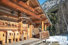 © val cenis sollières camping le chenantier ma cabane en montagne location individuelle - HMVT