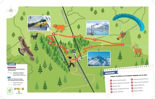 Jeu de piste en altitude