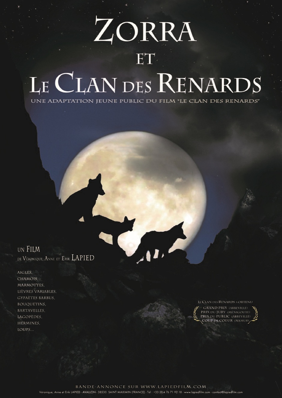 © PROJECTION : Zorra et le clan des renards - Film des Lapied_Val-Cenis - Lapied