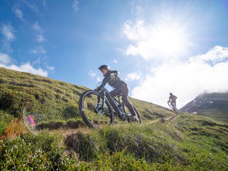 Journée rando VTT : descente en Italie