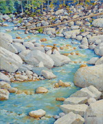 © Exposition-vente peinture été 2025 de Jacques Daugeron à Val Cenis-Lanslebourg - Jacques Daugeron