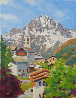 © Exposition-vente peinture été 2025 de Jacques Daugeron à Val Cenis-Lanslebourg - Jacques Daugeron