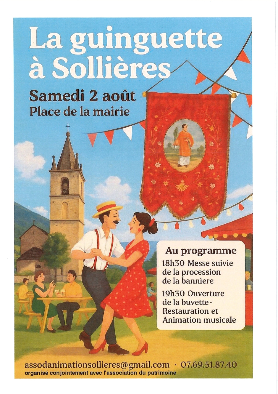 © Soirée Guinguette_Val-Cenis - Association d'animation de Sollières