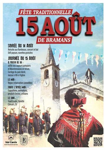 Val Cenis© Traditioneel feest op 15 augustus in -Bramans - M.Cécillon - OTHMV