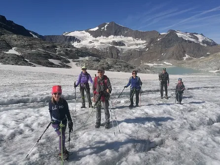 Bergbeklimmen en gletsjerwandelingen