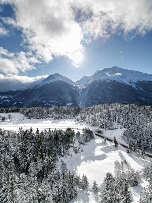 Itinéraire piéton raquettes  : Jomier
