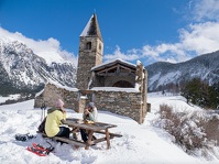 © Itinéraire piéton raquettes  : Saint-Pierre d'Extravache_Val-Cenis - OTHMV - D Cuvelier