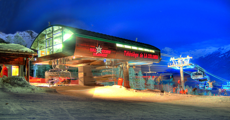 © Ski de nuit à Val Cenis - OTHMV