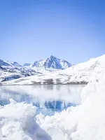 © Le Mont Cenis dans la neige - HMVT