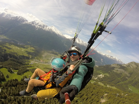 Vol Biplace en Parapente
