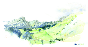 © Nature de flûtes - concert et aquarelle I Rendez-vous Nature en Savoie_Val-Cenis - Julie Litty-Wintz