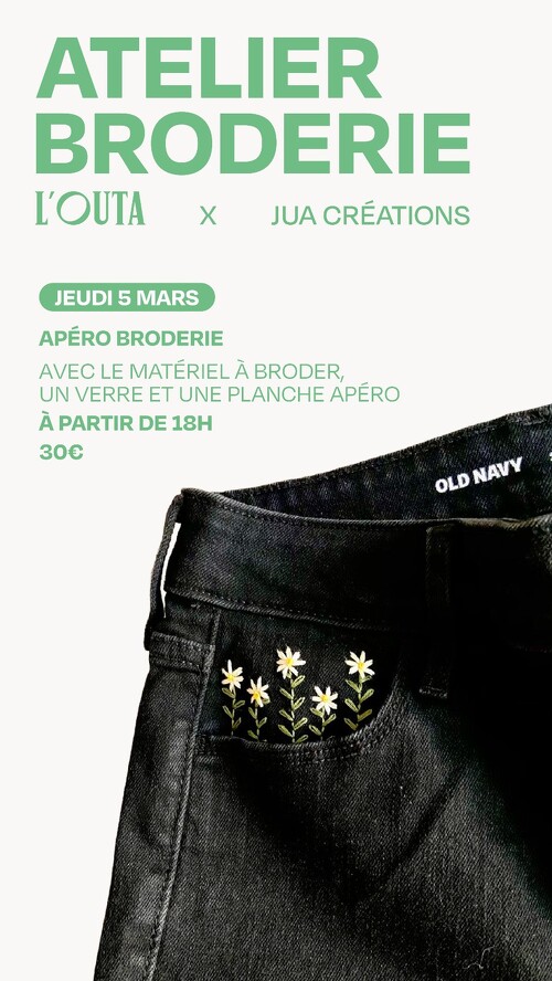 Apéro Broderie
