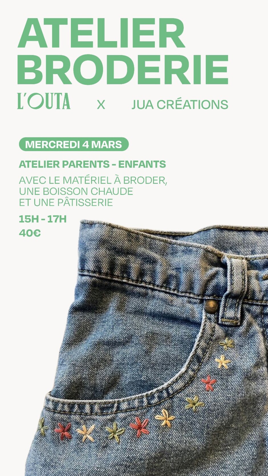 © Atelier broderie parents-enfants_Val-Cenis - Outa
