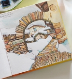 © Atelier dessin carnet de vacances à Val Cenis-Lanslevillard - destrucsbien