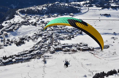 Vol biplace parapente - By Air Parapente à Aussois