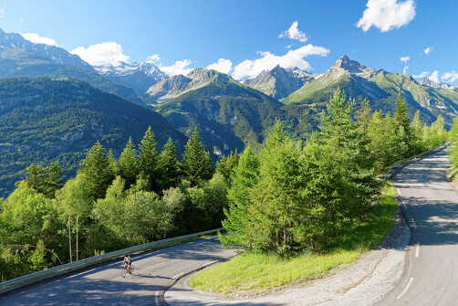 Montée cyclo de Valfréjus