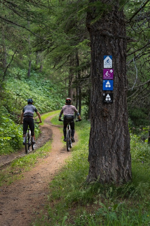 Montée VTT Enduro - Val Cenis Lanslebourg