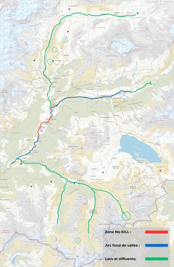 © Parcours de pêche Val Cenis - La Gaule de Val Cenis