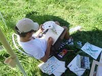 © Stage d'aquarelle à Bessans - C.Jumelle