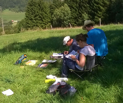 © Stage d'aquarelle à Bessans - C.Jumelle