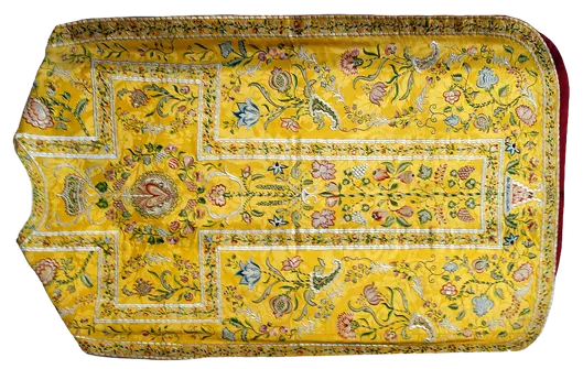 Exposition de la chasuble de la Reine Marie-Christine